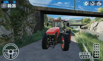 Farming Tractor Driving Sim - Tractor Pulling captura de pantalla 1