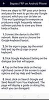 FRP Bypass Guide All phones screenshot 2