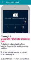 Guide For Any Sim Puk Code Unl screenshot 1