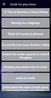 Guide for play chess poster