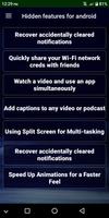 Hidden features for android 截圖 1