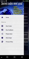 Secret codes mmi ussd تصوير الشاشة 1