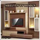 Shelves TV Design icône