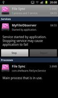 File Synchronization Service captura de pantalla 1