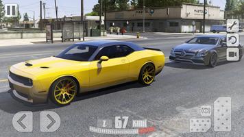Simulator Dodge Demon Parking screenshot 1