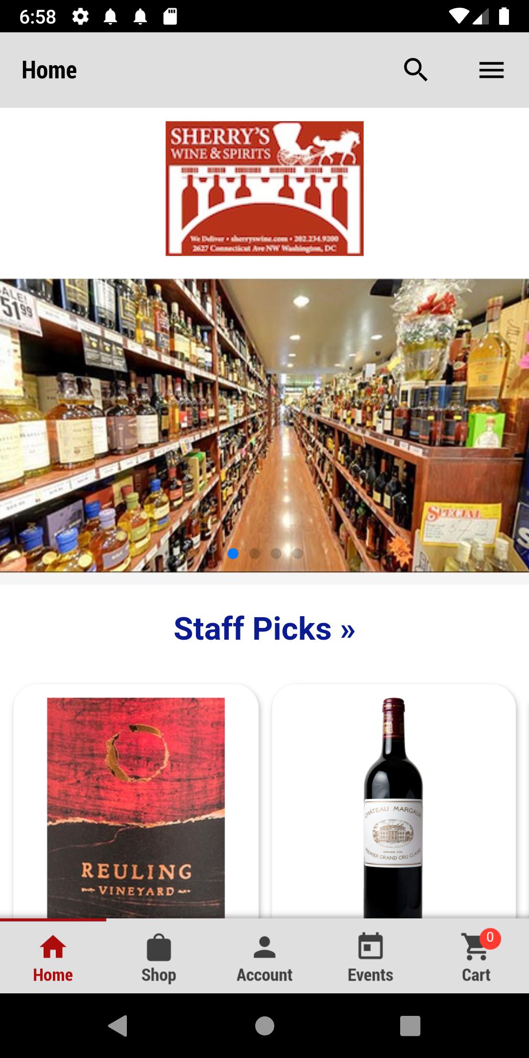 Sherry S Wine And Spirits For Android Apk Download Sherry S Wine And Spirits For Android Apk Download
