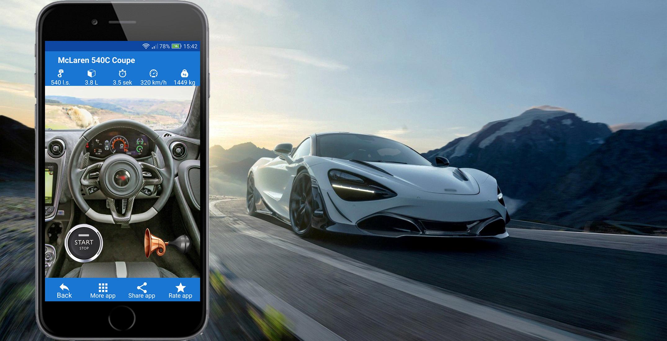 Спидометр машины Maclaren p1