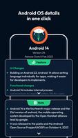 Android version update info تصوير الشاشة 3