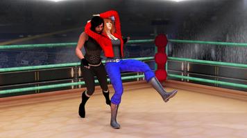 Girls Wrestling Fighting Games スクリーンショット 3