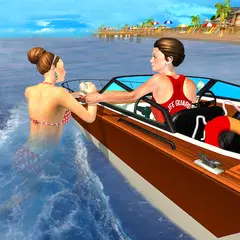 Скачать Beach Water Swimming Pool Game XAPK