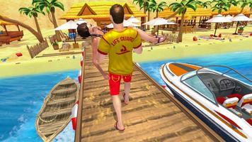 Beach Water Swimming Pool Game captura de pantalla 2