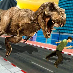 Deadly Dino <span class=red>Survival</span>: Angry Dinosaur City Attack