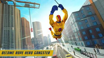 Poster Super Rope Hero Grand City