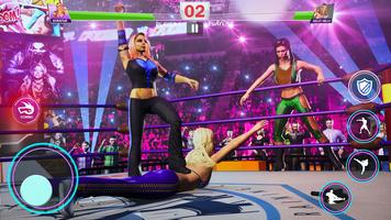 Girls wrestling fight game imagem de tela 2