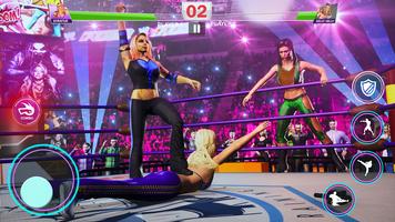 Girls wrestling fight game capture d'écran 2