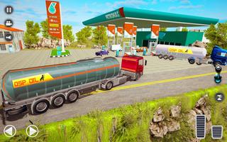 Oil Tanker Truck Games 2021 پوسٹر
