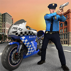Police Motor Bike 3D Game 2023 图标