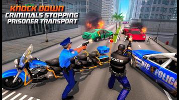 Police Motor Bike 3D Game 2023 poster