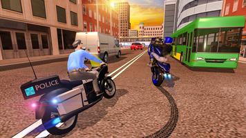 Police Motor Bike 3D Game 2023 ภาพหน้าจอ 3