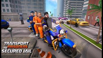 Police Motor Bike 3D Game 2023 スクリーンショット 2