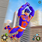 Captain Super Hero Man Game 3D Zeichen