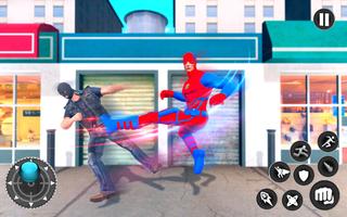 Captain Super Hero Man Game 3D syot layar 3