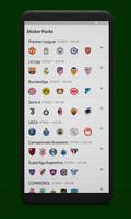 STIKRZ - व्हाट्सएप के लिए फुटबॉल लोगो स्टिकर पैक स्क्रीनशॉट 1