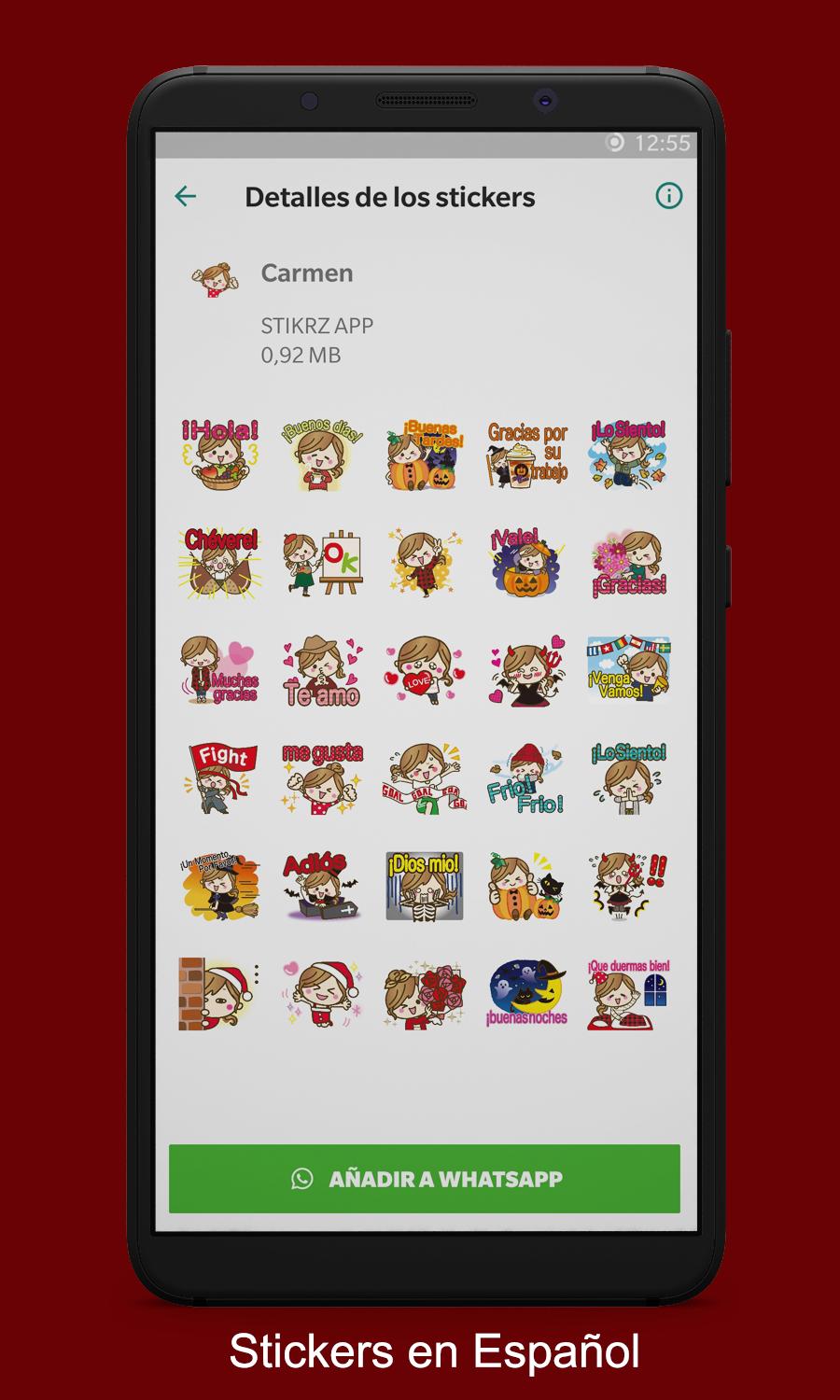 Stikrz Stickers Packs In Spanish For Whatsapp For Android Apk