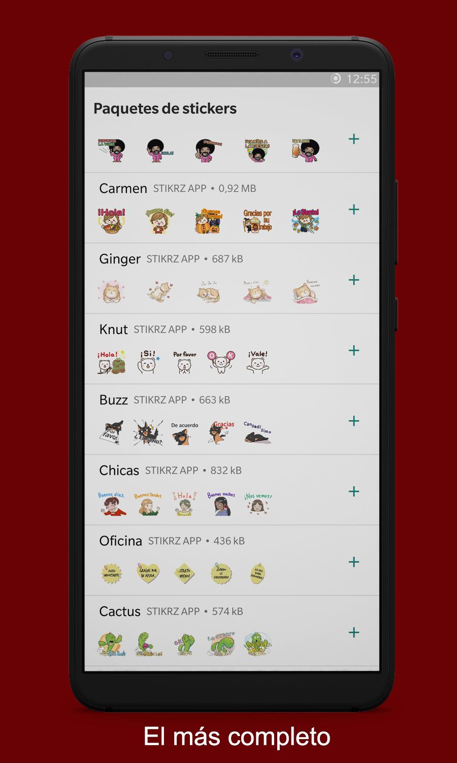 Stikrz Stickers Packs In Spanish For Whatsapp For Android Apk