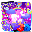Shiny Unicorn Rainbow Gravity Theme