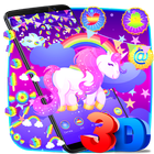 Shiny Unicorn Rainbow Gravity Theme 아이콘