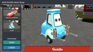 MOD BUSSID Mobil Balap screenshot 2