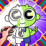 Shinbi House coloring book