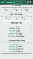 Age Calculator ภาพหน้าจอ 2
