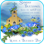 Happy Sunday Blessings icône