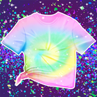 ikon Tie Dye: Unicorn Pattern