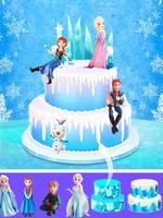 Icy Princess & Prince Cake screenshot 1