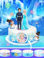 Icy Princess & Prince Cake screenshot 3