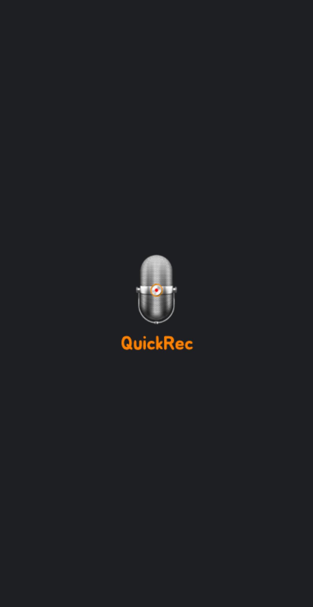 Audio & Voice Recorder(MP3, WAV) - QuickRec for Android - APK Download
