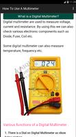 Electrical Tools How To Use A Digital Multimeter پوسٹر