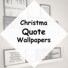 Christmas Quote Wallpapers أيقونة