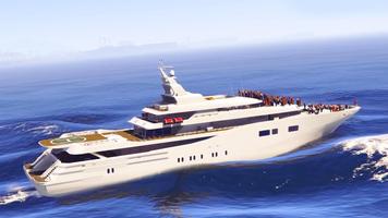 Ship Simulator Big Cruise Ship 2020:Sea Port Game Affiche
