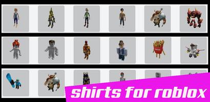 shirts skins for roblox Ekran Görüntüsü 2