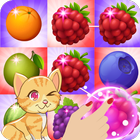 Shiro Fruit Crush Saga:Match 3 icône