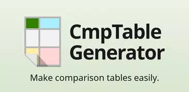 CmpTable Generator