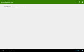 CmpTable Generator capture d'écran 3