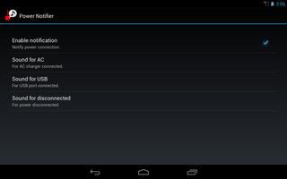 Power Notifier imagem de tela 2