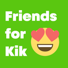 Friends for Kik 图标