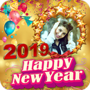 2019 New Year Photo Frames,Greetings APK