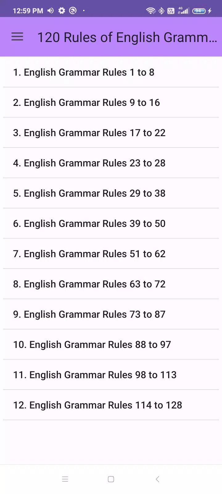 Rule 63.120 rules of English grammar in telugu  #competitiveexamsenglishmentor 